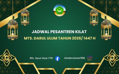 Jadwal Pesantren Kilat MTs. Darul Ulum Tahun 2026/ 1447 H